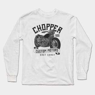 Chopper custom motor Long Sleeve T-Shirt